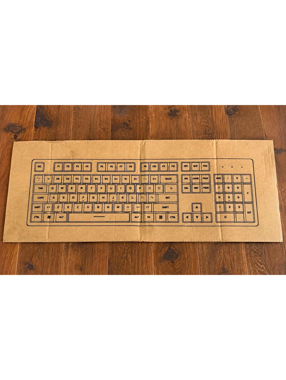 EWEADN Gaming Illuminated Full-Size Backlit Keyboard